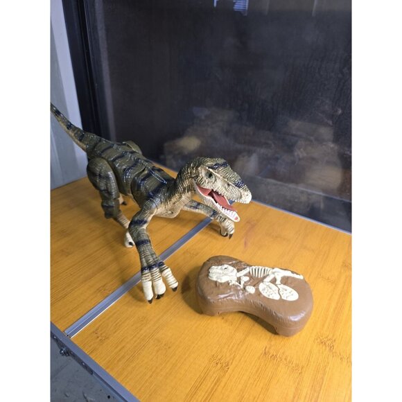 Jurassic Dinosaur Toys Remote Control Dinosaur RC Realistic Raptor Velociraptor - Picture 1 of 11
